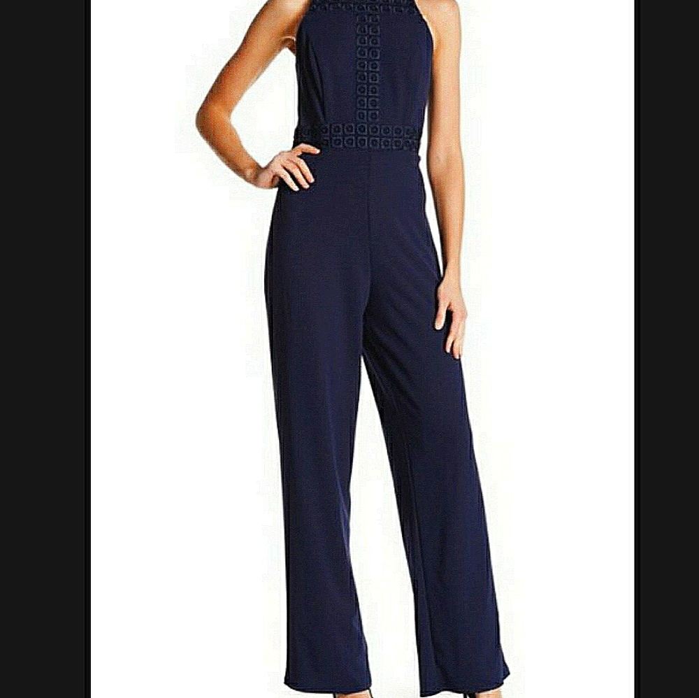 Navy blue MARINA jumpsuit
